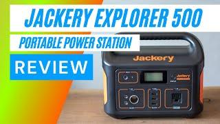 Jackery Explorer 500 Portable Power Station Review in 4K