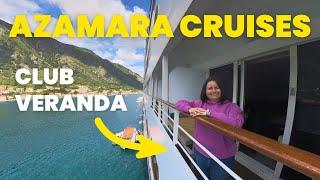 Azamara Pursuit Club Veranda Stateroom Full Tour