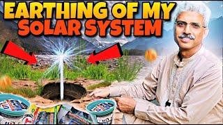 EARTHING of My SOLAR SYSTEM | Amin Hafeez