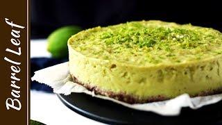 全素酪梨綠檸檬派 (無麵粉,免烤) Vegan Avocado Key Lime Pie (Gluten-Free+No-Bake)︱2018