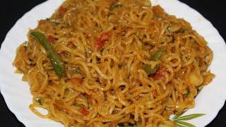 ಆಹಾ ಈ maggi ಒಂದ್ಸಲಾ ಮಾಡಿ ನೋಡ್ರೀ spicy maggi masala-chinese maggi recipe-streets style maggi masala