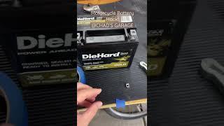 Motorcycle Battery Hack @ CHAD’s GARAGE #motorcycles #motorcycle #motorcyclebattery #chadsgarage