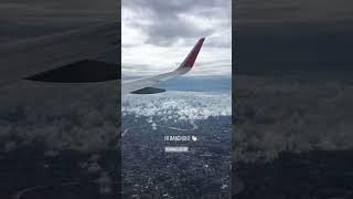 Airplane window seat view #airplane #flight #travel #shorts #youtubeshorts #thailand