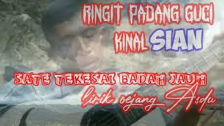 SATE TEKESAI BADAH JAUH/asli padang guci lirik Oejang asdu