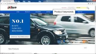 How to find the dahua latest firmware for your Dahua device