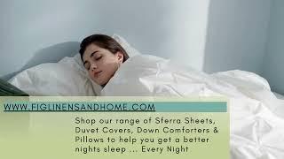 Sleep Better with Sferra Linens from Fig Linens & Home