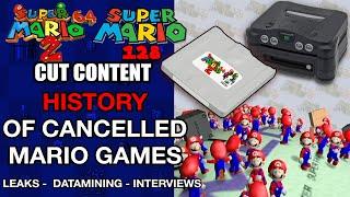 Super Mario 64 2 & Super Mario 128 History | Mario Cut Content