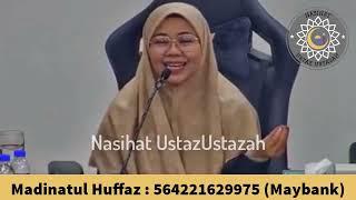 Para Ibu Dan Ibu Mertua Diluar Sana TOLONGLAH Tengok Video Ustazah Norhafizah Musa Ini Sampai Habis