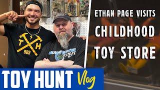 Ethan Page Visits Childhood Toy Store • Bounty Hunter Toys Hamilton, Canada • Toy Hunt Vlog