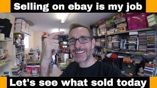 How to make money on ebay.... lets see what sold today.