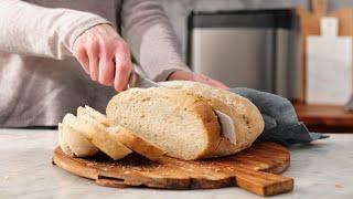 Crusty French Bread Recipe made with Panasonic Breadmaker SD-YR2550
