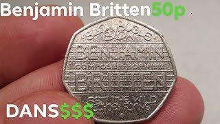 2013 Benjamin Britten 50p Coin VALUE