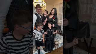 Our family dressed up for Halloween  #familyvlog #kidsvideo #skylerveselaj