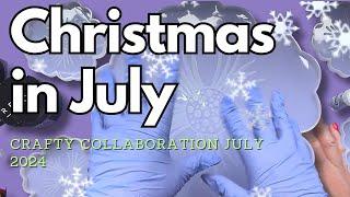 #318 Festive RESIN BOWL Christmas In July Crafty Collaboration - with MiniScenesGB