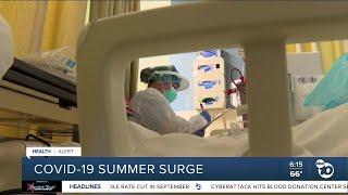 COVID-19 cases rise across California during summer