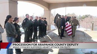 Procession for Arapahoe County deputy