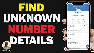 How to Find UNKNOWN NUMBER Details || Check Who is CALLING (Quick and Easy)