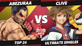 DtN X - abezuraa (Kazuya) Vs. Clive (Sora) Smash Ultimate - SSBU