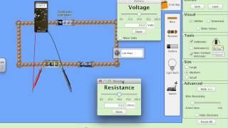 Základní elektrický obvody - ohmův zákon