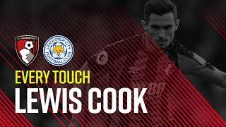 Every touch: Lewis Cook v Leicester City