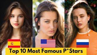 Top 10 Most Famous Prnstars in 2024