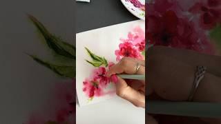 Тест бюджетной бумаги #акварельныйскетч #акварельдляначинающих #акварель #урокрисования #рисование