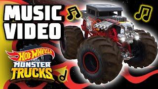 Official MUSIC VIDEO  | Thrash and Smash ️ ft. Monster Truck BONE SHAKER! | Hot Wheels