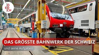 Über 1000 Teile: Wie die Modernisierung von Zügen in der Schweiz funktioniert! | SBB Werk Olten