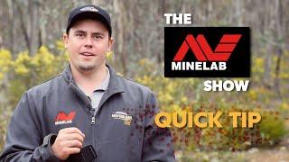 How to use a Minelab EQUINOX Metal Detector - The Horse Shoe Button