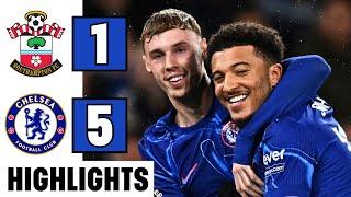 Southampton Vs. Chelsea 1-5 | EXTENDED HIGHLIGHTS | Premier League 2024-25 | Chelsea Highlights