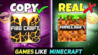 TOP 5 BEST COPY GAMES LIKE MINECRAFT 1.20+ JAVA EDITION  | BEST MINECRAFT COPY'S FOR ANDROID  |