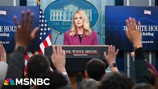 LIVE: White House holds press briefing