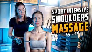 ASMR Sport Intensive Shoulders Massage by Liza