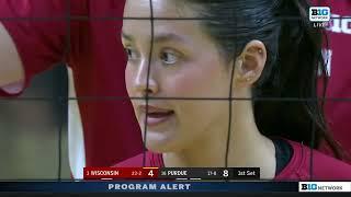 #3 Wisconsin Vs #16 Purdue | NCAA Women Volleyball  Full Match 11/17/2023