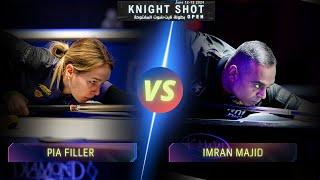 PIA FILLER VS IMRAN MAJID | KNIGHT SHOT OPEN 2024 #billiards #highlights #9ballpool