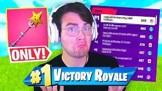 I Competed in a PICKAXE ONLY Tournament in Fortnite... (Fortnite Competitive)
