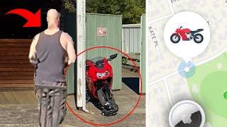 Catching a Motorbike Thief with a $50 AirTag