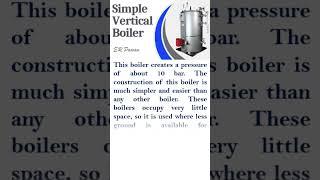 Working of simple vertical  boiler  || construction of simple vertical boiler || Parts of Boiler