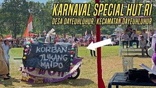 SERU! KARNAVAL SPECIAL HUT RI DI DESA DAYEUHLUHUR, KECAMATAN DAYEUHLUHUR