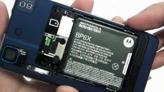  How to replace the battery in your Motorola Milestone XT720 ( BP6X ) for longer life