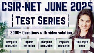 CSIR NET Chemistry Test Series | CSIR NET June 2025 Test Series | J Chemistry Test Series 2025