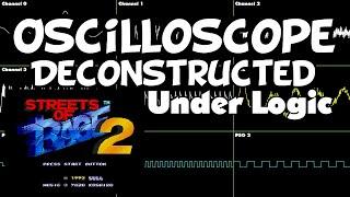 Streets of Rage 2 - Under Logic - Oscilloscope Deconstruction