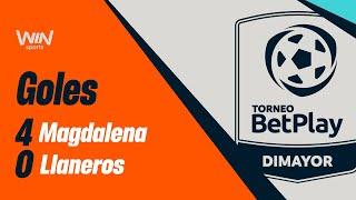 Unión Magdalena vs. Llaneros (goles) | Torneo BetPlay 2024-2 | Final - Ida