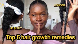 Finally revealing herbal remedies that grew my hair |TOP 5 HERBAL HAIR GROWTH REMEDY FOR LONGER HAIR