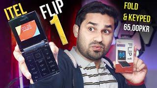 World First Fold + Keyped Phone in 65,00PKR - Reality Of Itel Flip 1 Unboxing