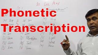 Phonetic Transcription