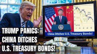Trump Panics as China Dumps U.S. Treasury Bonds — Stock Market on the Brink! Tariffs, Trade Wars
