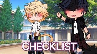 Checklist || BL || GCMV || •Zac•