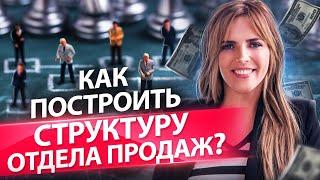 Как построить структуру отдела продаж? Как структура отдела продаж увеличит прибыль в кризис?