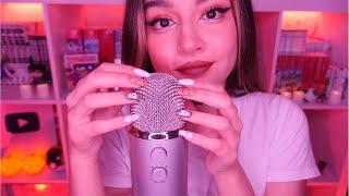 ASMR ~BRAIN MELTING~ Mic Scratching & Trigger Words (Mouth Sounds)